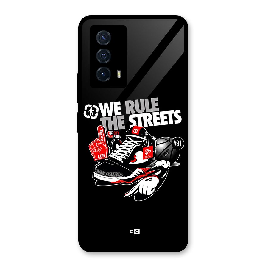 Rule The Streets Glass Back Case for Vivo iQOO Z5