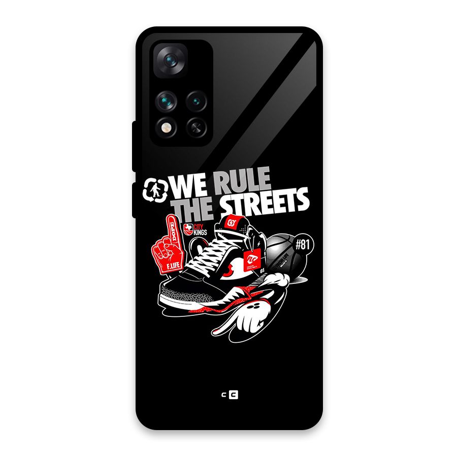 Rule The Streets Glass Back Case for Xiaomi 11i HyperCharge 5G
