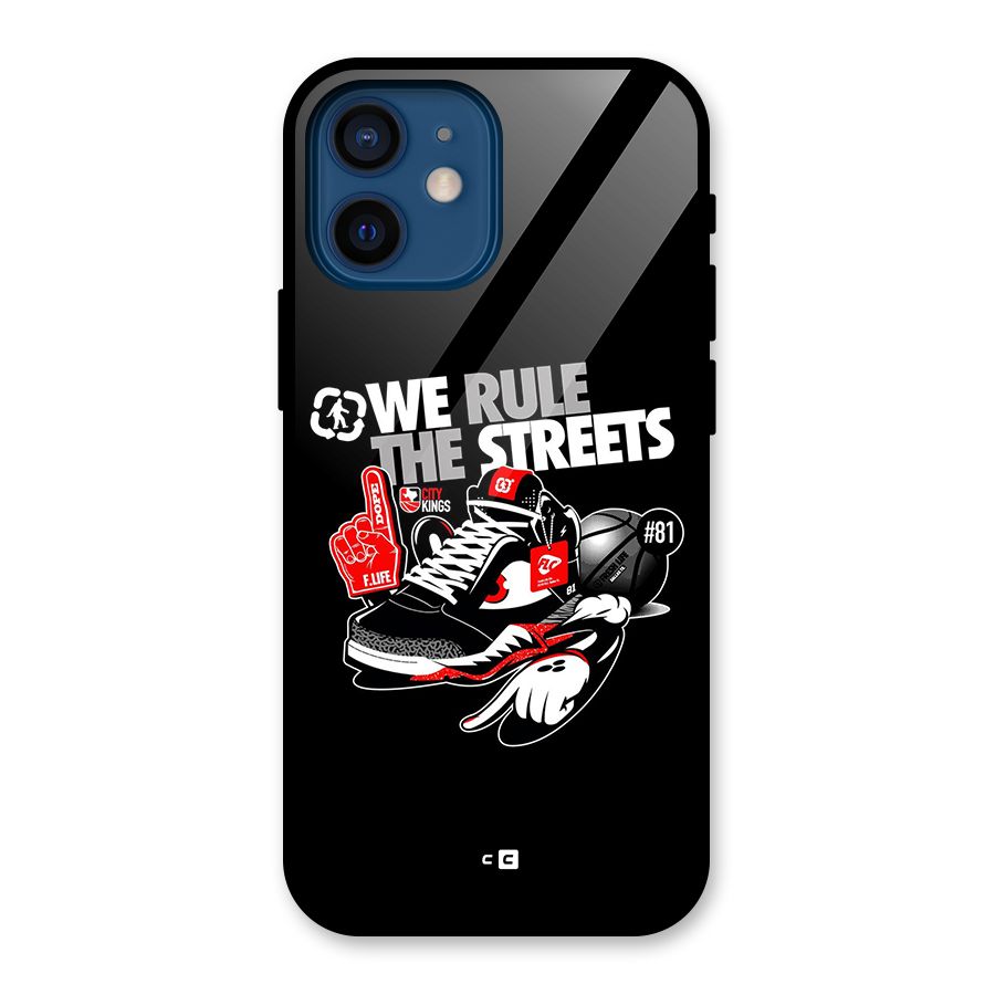 Rule The Streets Glass Back Case for iPhone 12 Mini