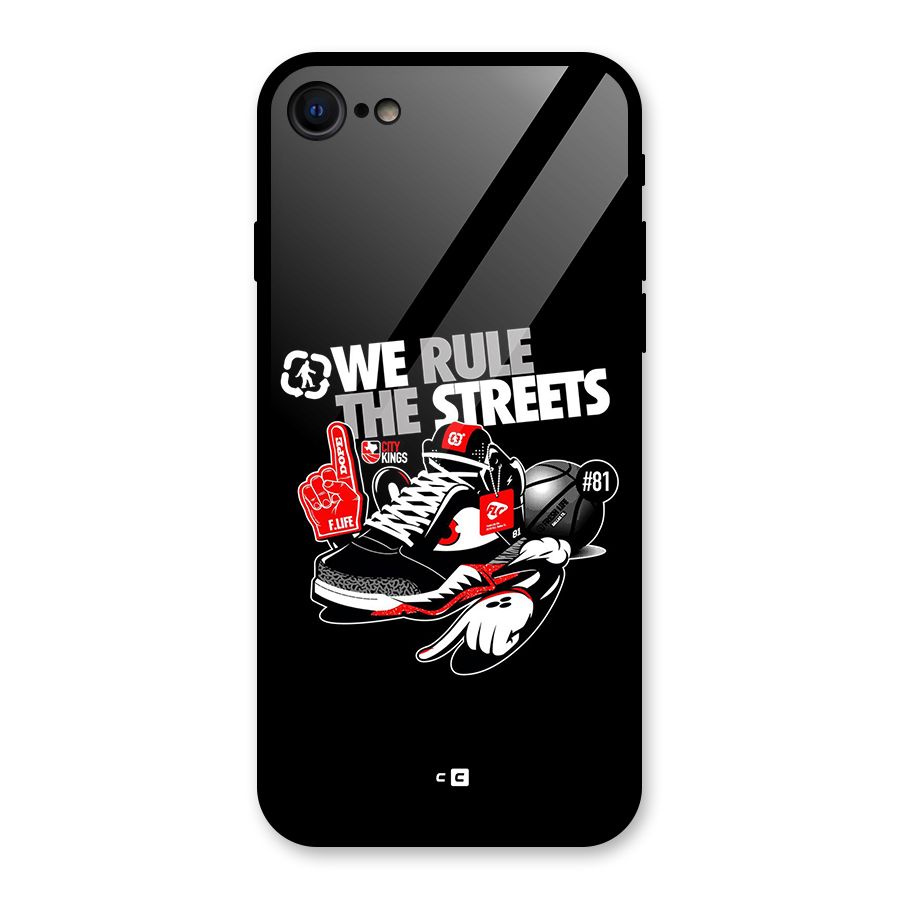 Rule The Streets Glass Back Case for iPhone 7