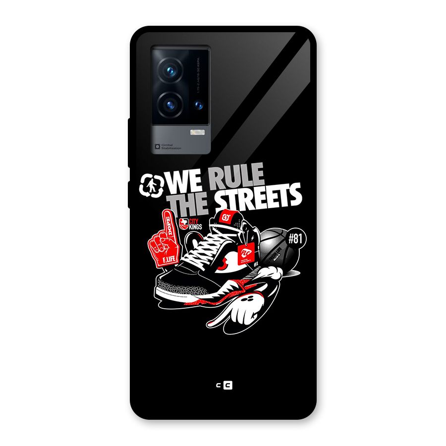 Rule The Streets Glass Back Case for iQOO 9 5G