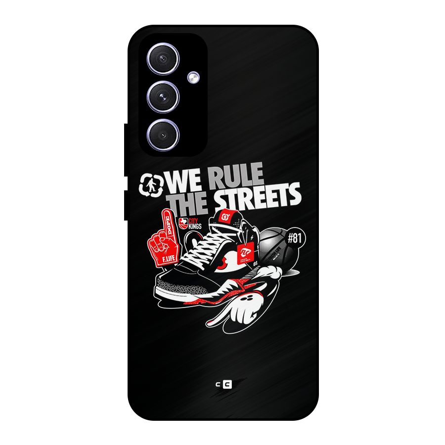 Rule The Streets Metal Back Case for Galaxy A54