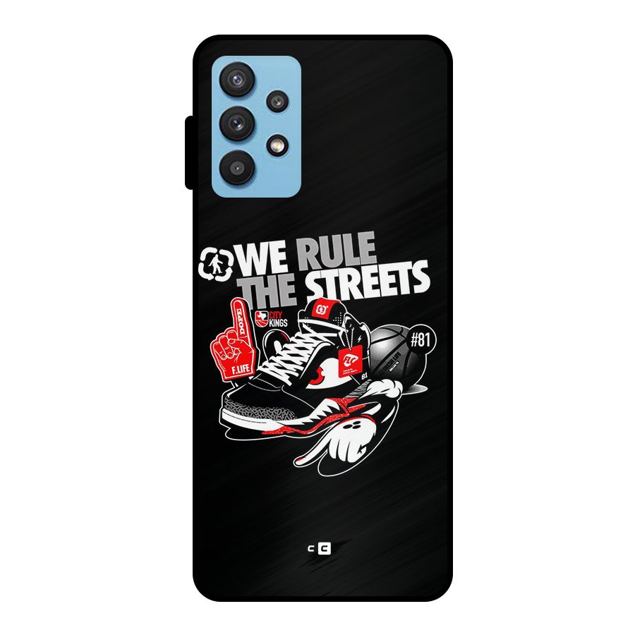Rule The Streets Metal Back Case for Galaxy M32 5G