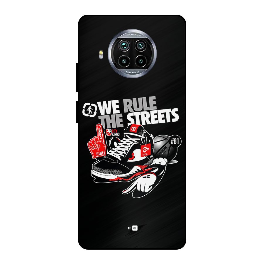 Rule The Streets Metal Back Case for Mi 10i