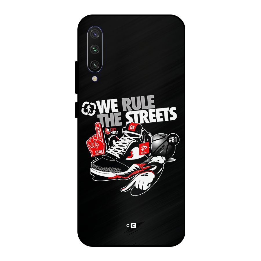 Rule The Streets Metal Back Case for Mi A3