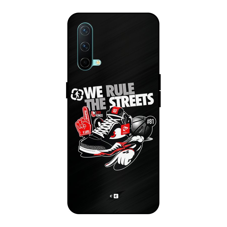 Rule The Streets Metal Back Case for OnePlus Nord CE 5G