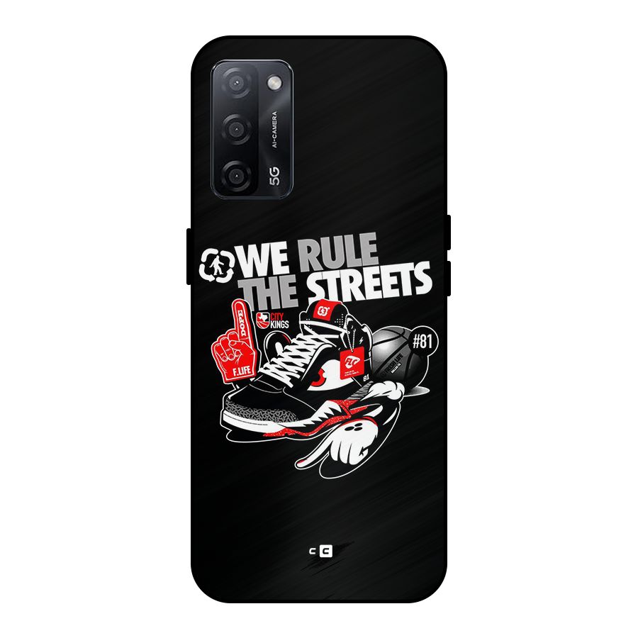 Rule The Streets Metal Back Case for Oppo A53s 5G