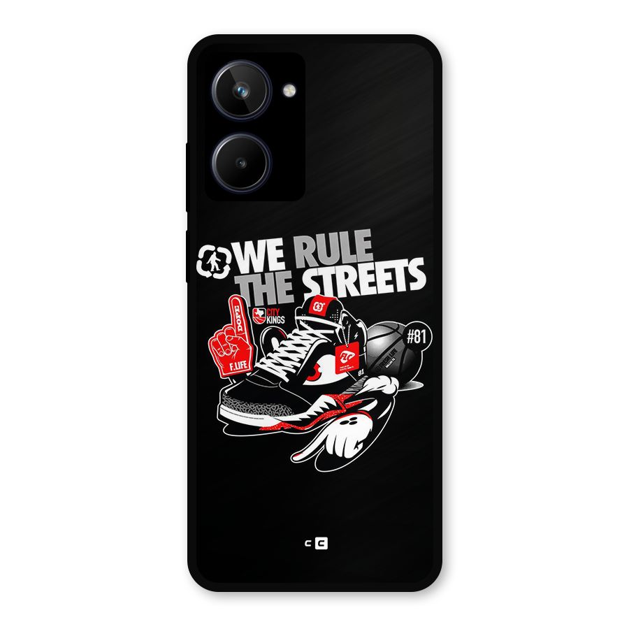 Rule The Streets Metal Back Case for Realme 10