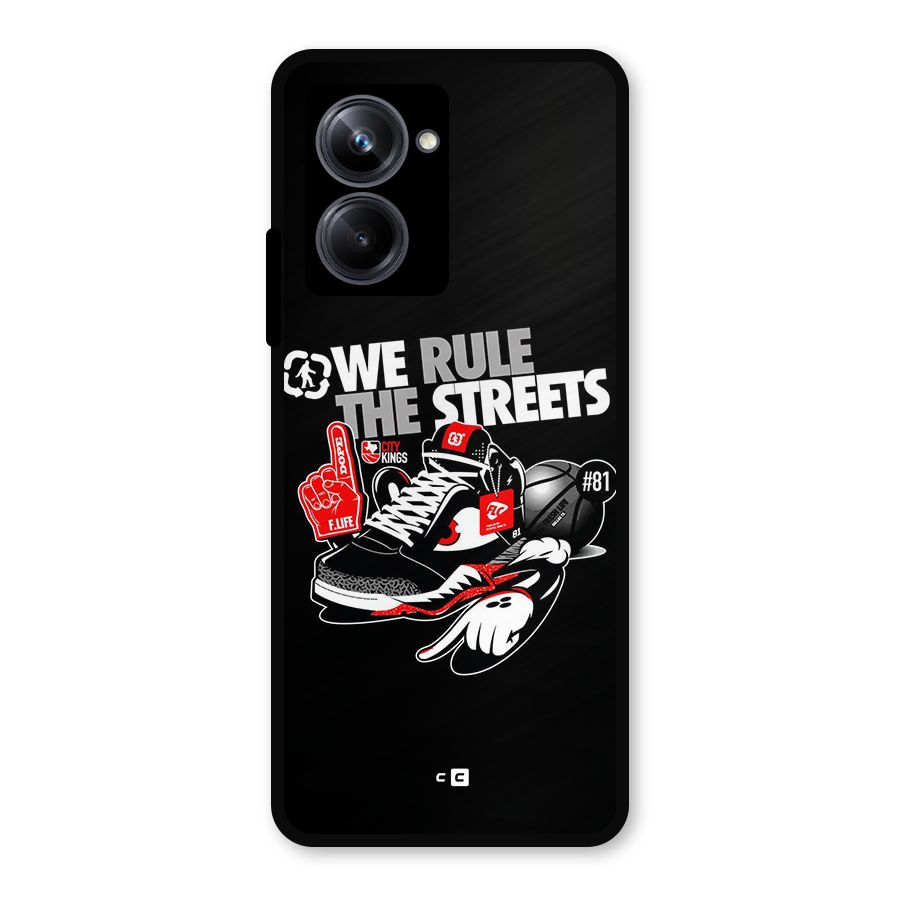 Rule The Streets Metal Back Case for Realme 10 Pro