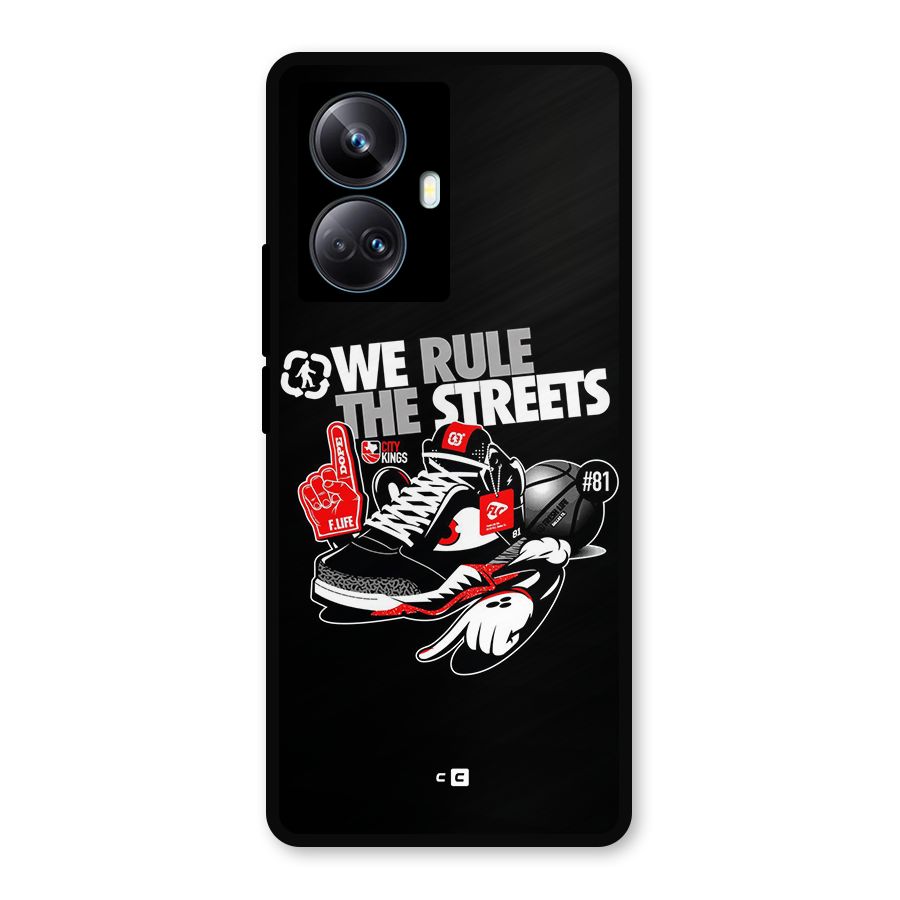Rule The Streets Metal Back Case for Realme 10 Pro Plus