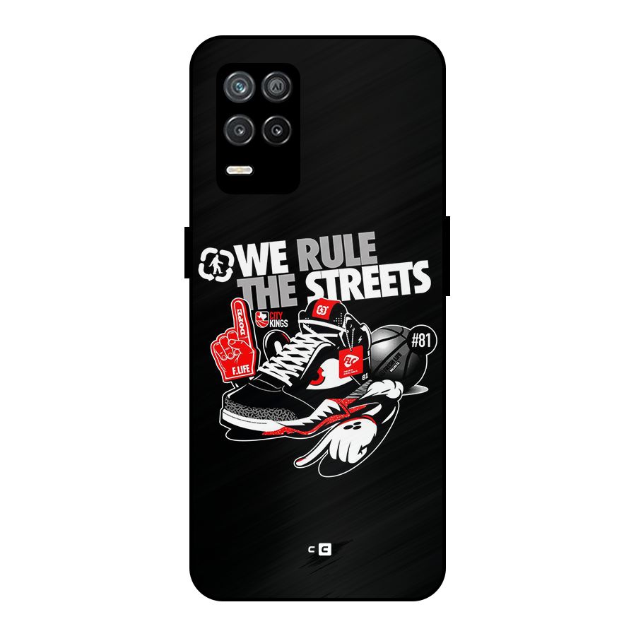 Rule The Streets Metal Back Case for Realme 8 5G