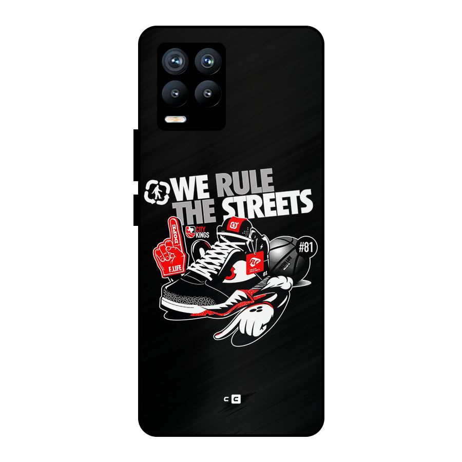 Rule The Streets Metal Back Case for Realme 8 Pro