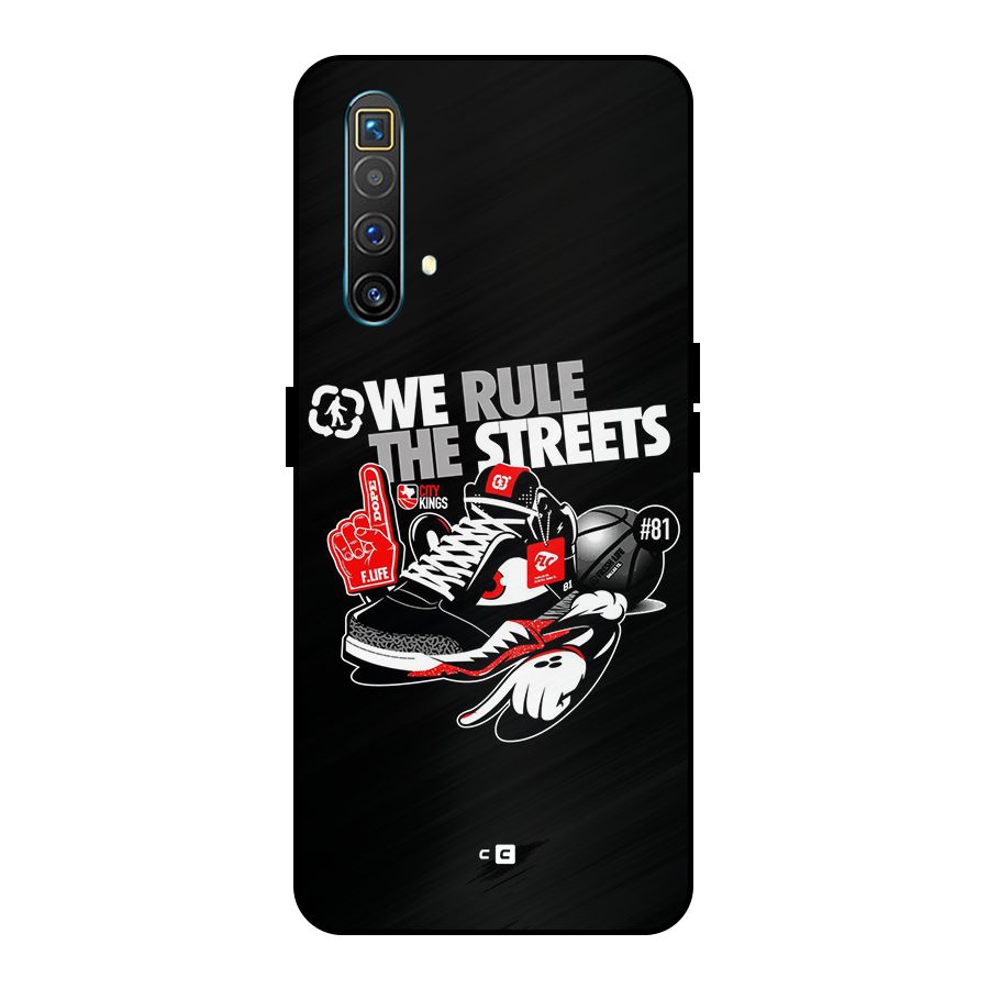 Rule The Streets Metal Back Case for Realme X3