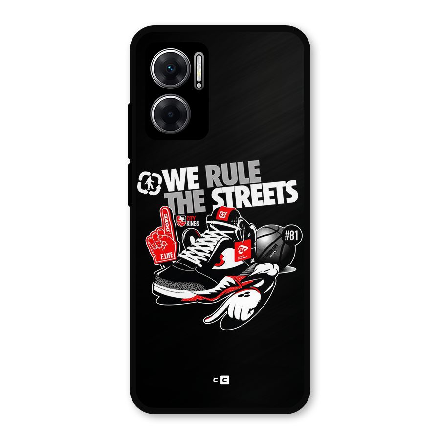 Rule The Streets Metal Back Case for Redmi 11 Prime 5G