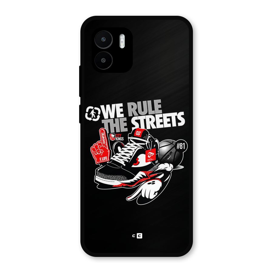 Rule The Streets Metal Back Case for Redmi A2