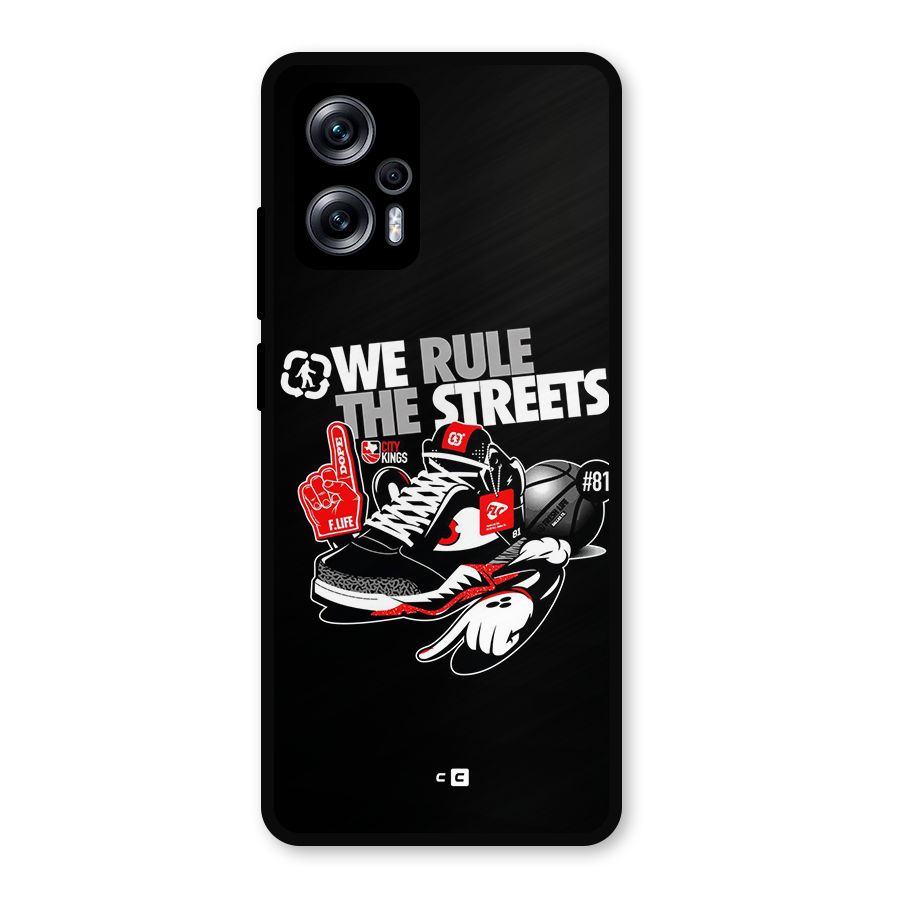 Rule The Streets Metal Back Case for Redmi K50i