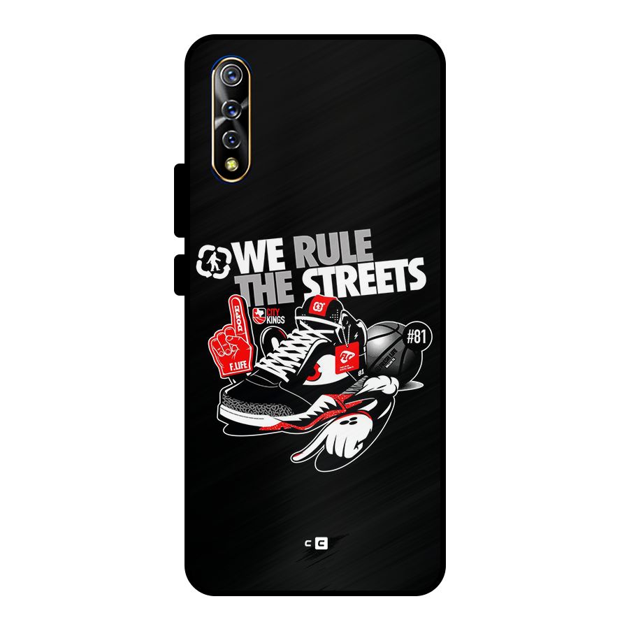 Rule The Streets Metal Back Case for Vivo S1