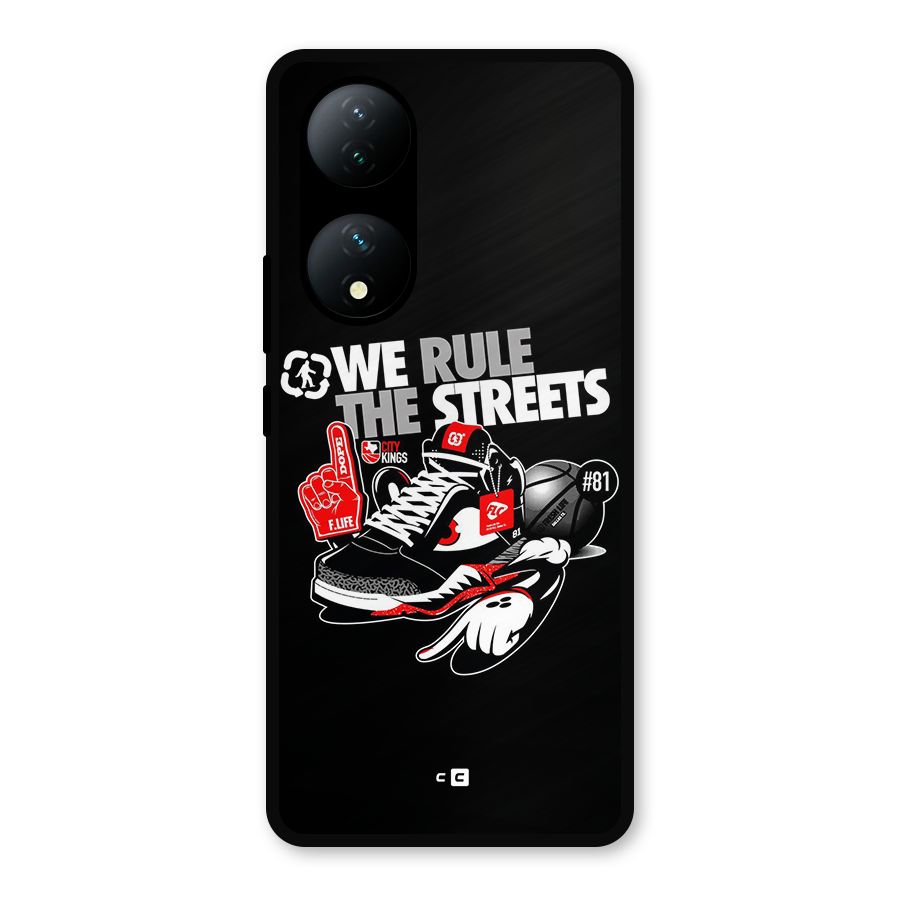 Rule The Streets Metal Back Case for Vivo T2