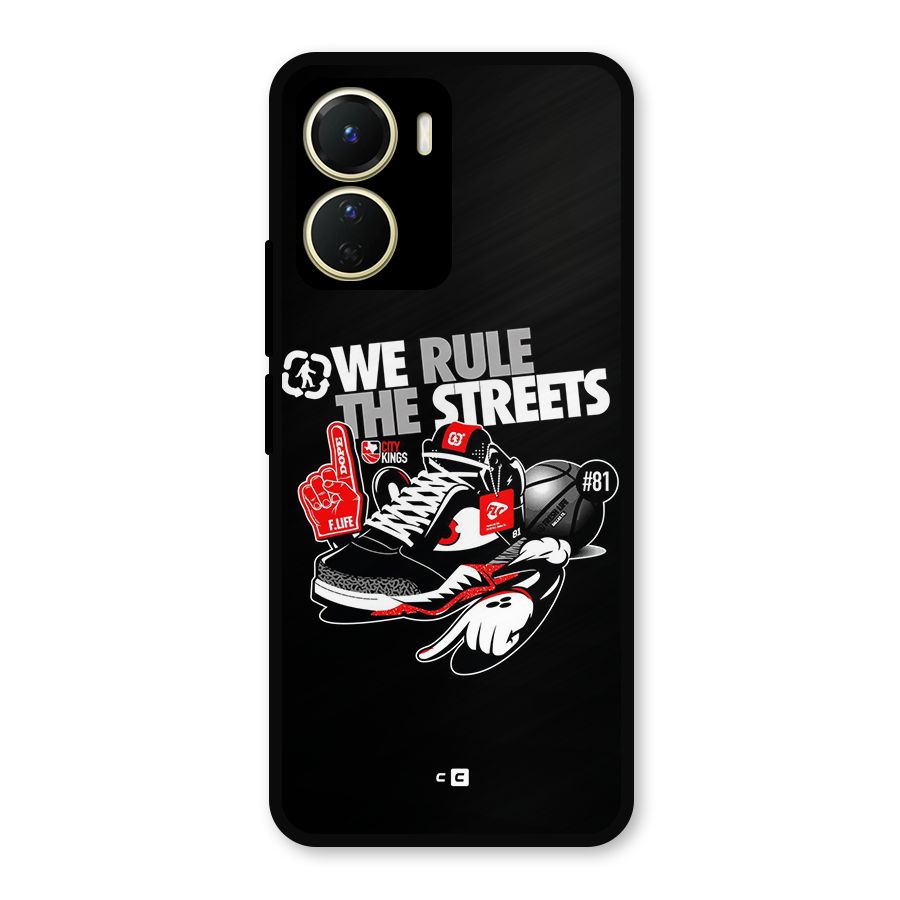 Rule The Streets Metal Back Case for Vivo T2x