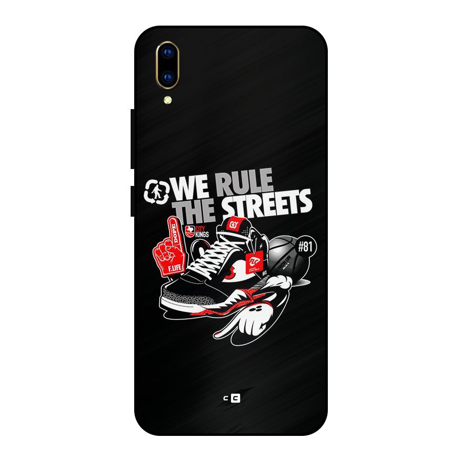 Rule The Streets Metal Back Case for Vivo V11 Pro