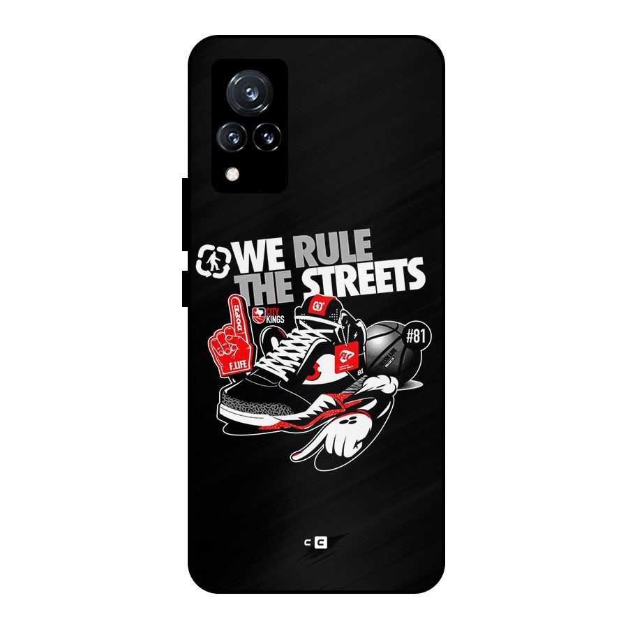 Rule The Streets Metal Back Case for Vivo V21 5G