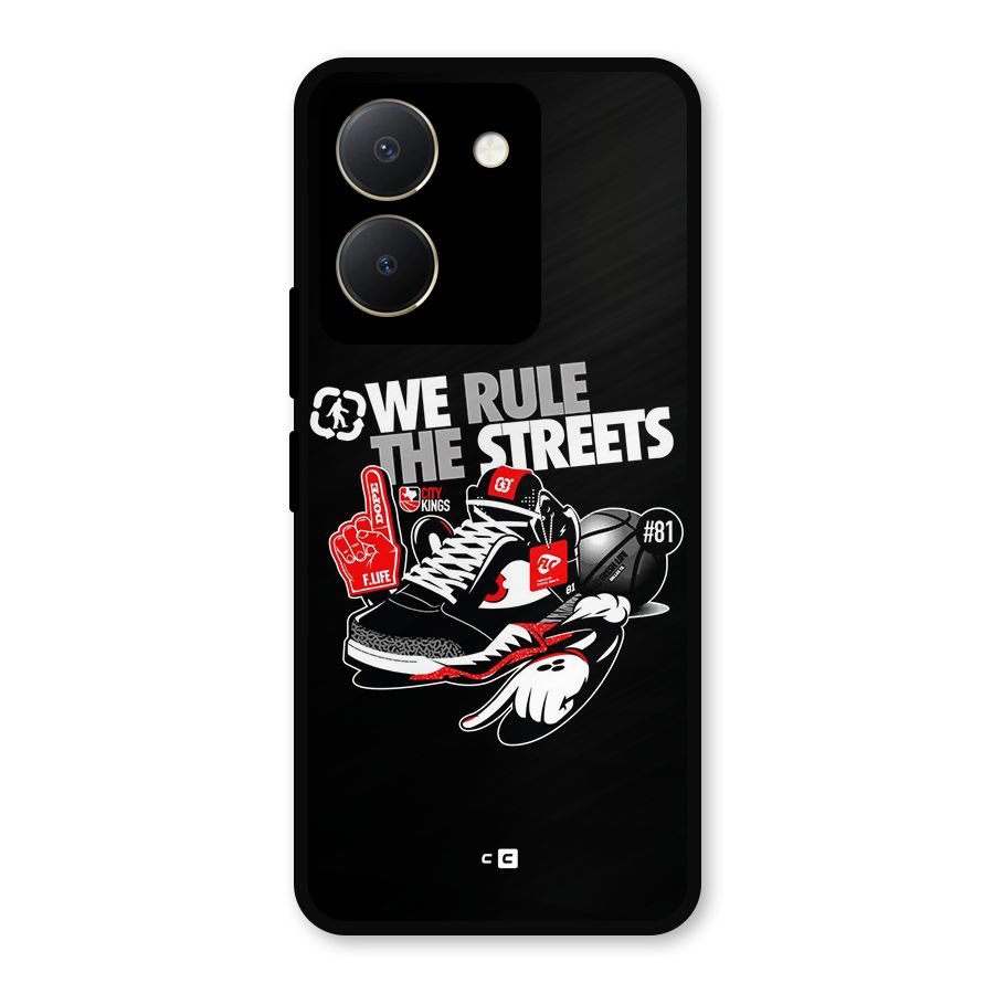 Rule The Streets Metal Back Case for Vivo Y36