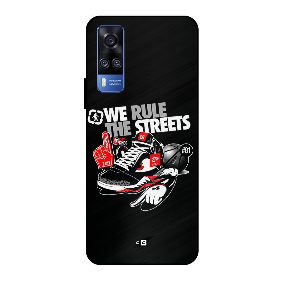 Rule The Streets Metal Back Case for Vivo Y51