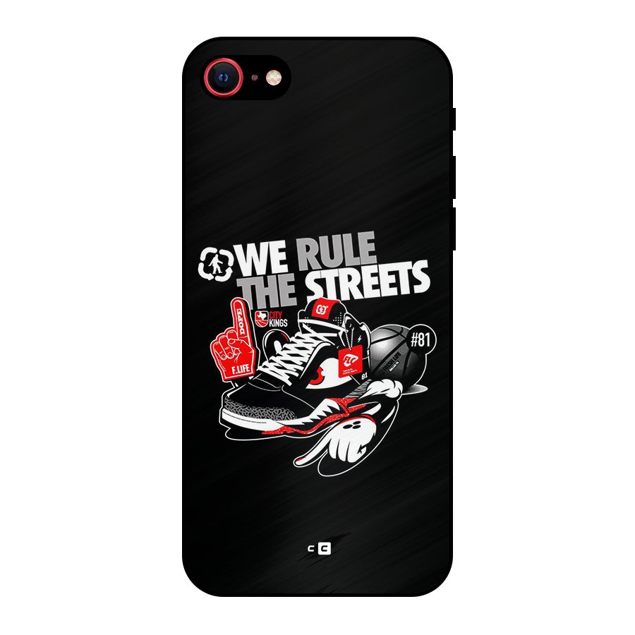 Rule The Streets Metal Back Case for iPhone SE 2022
