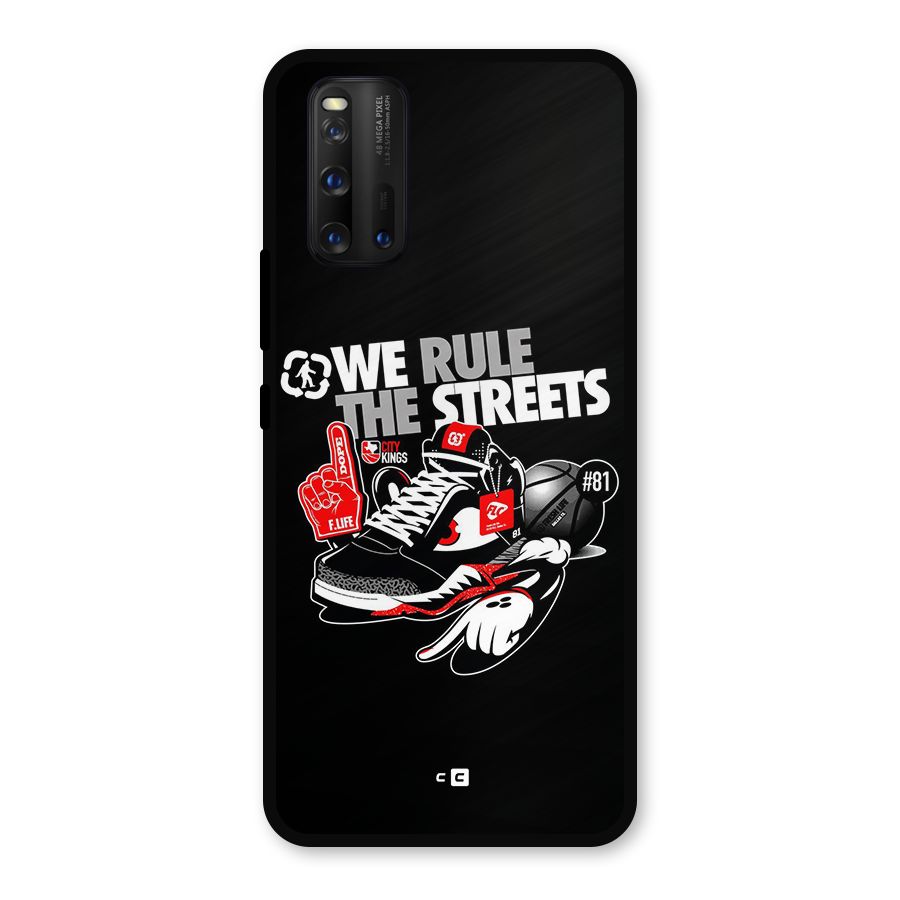 Rule The Streets Metal Back Case for iQOO 3