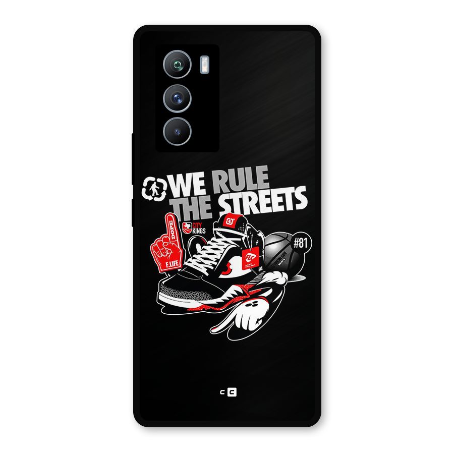 Rule The Streets Metal Back Case for iQOO 9 SE