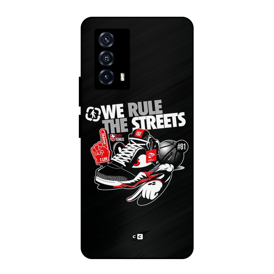 Rule The Streets Metal Back Case for iQOO Z5