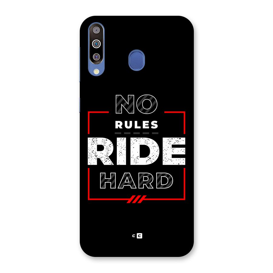 Rules Ride Hard Back Case for Galaxy M30