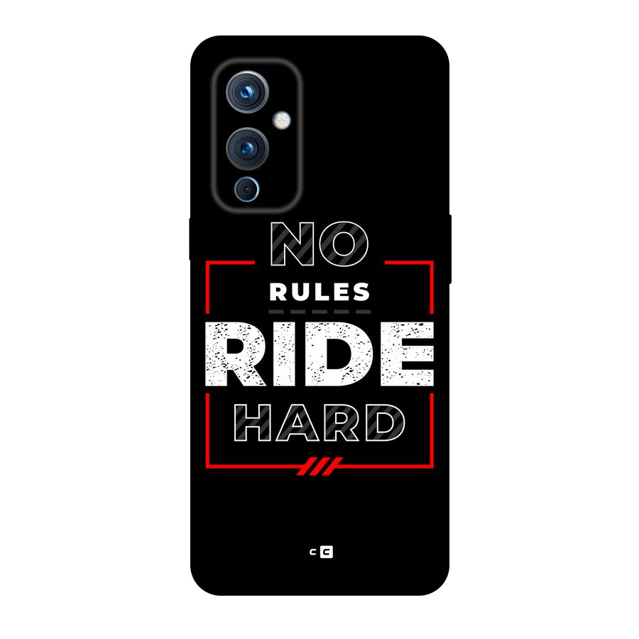 Rules Ride Hard Back Case for OnePlus 9