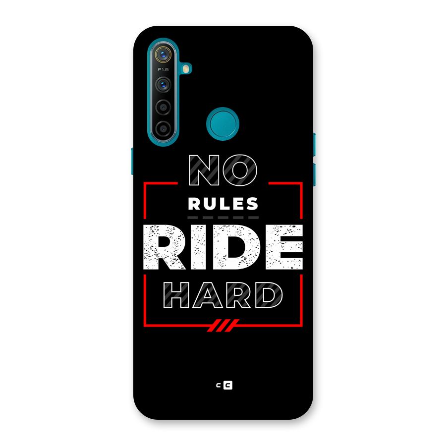 Rules Ride Hard Back Case for Realme 5i