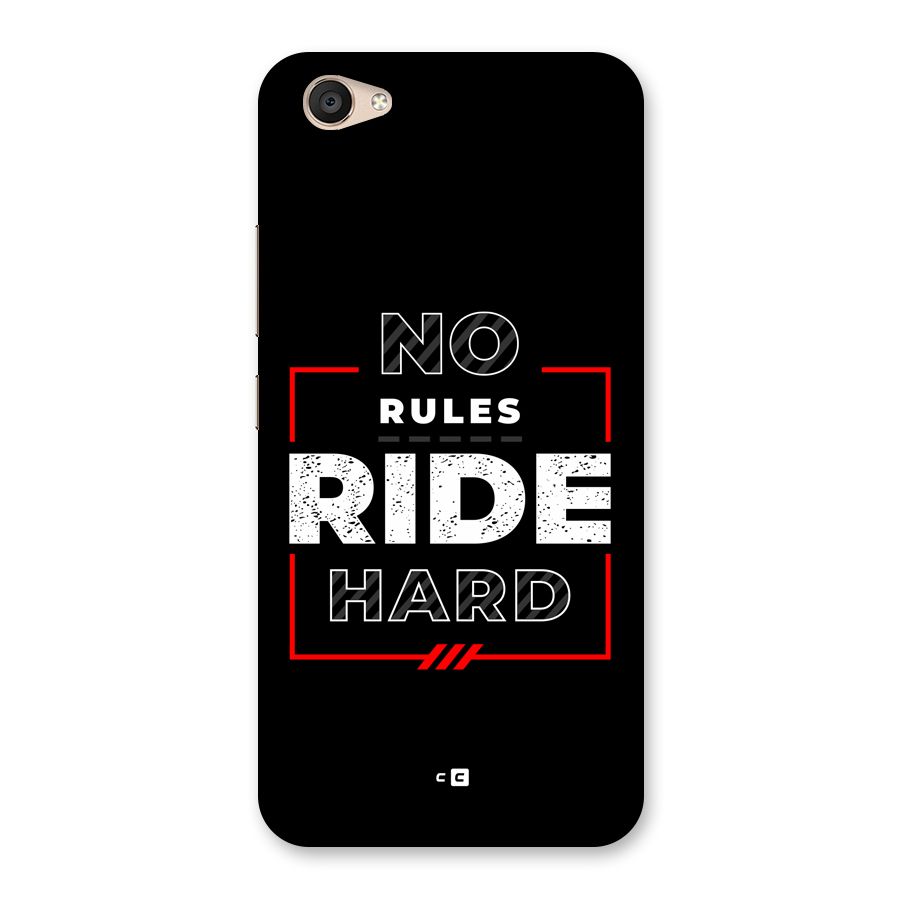 Rules Ride Hard Back Case for Vivo V5 Plus