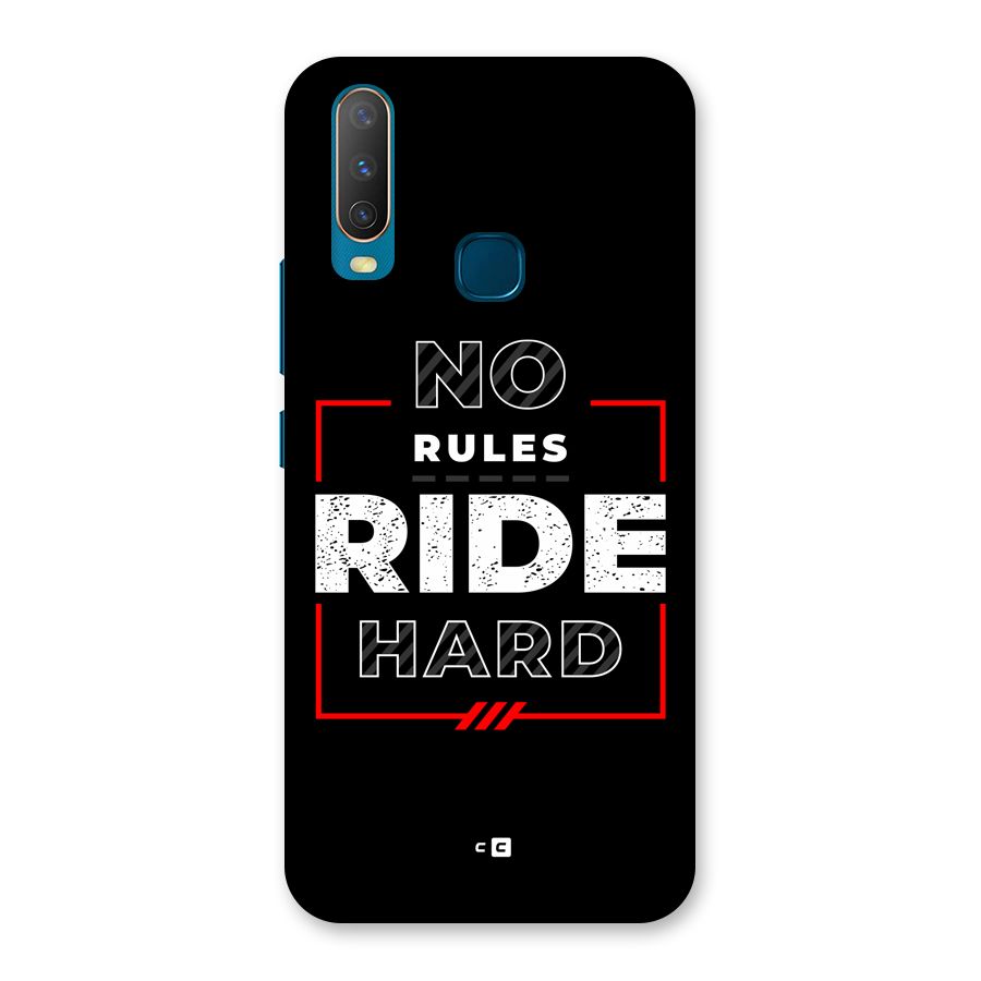 Rules Ride Hard Back Case for Vivo Y11