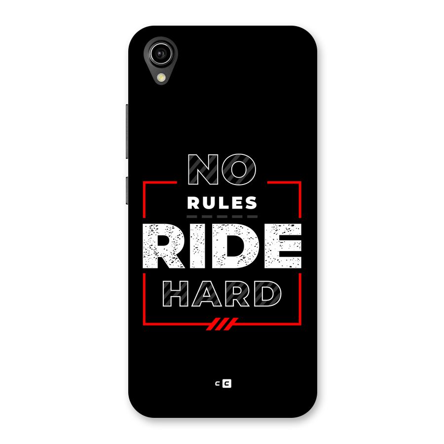 Rules Ride Hard Back Case for Vivo Y90