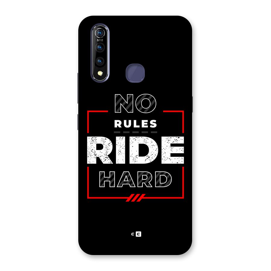 Rules Ride Hard Back Case for Vivo Z1 Pro