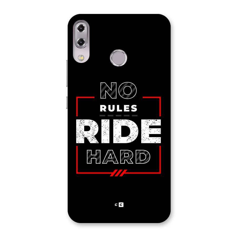 Rules Ride Hard Back Case for Zenfone 5Z