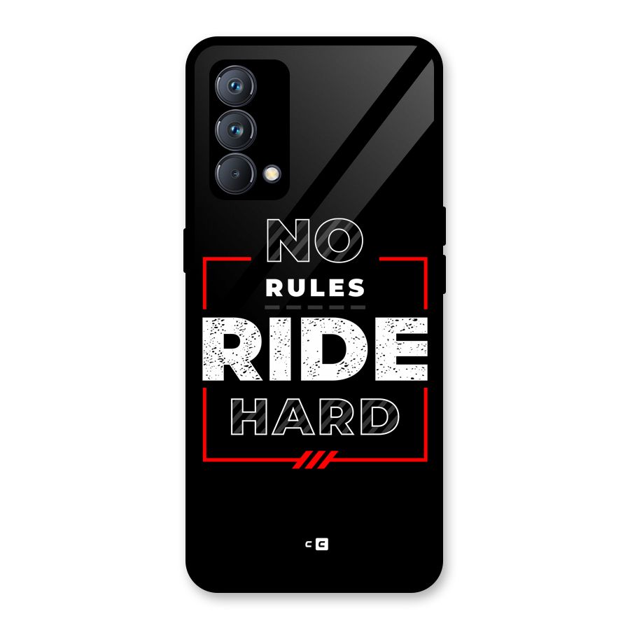 Rules Ride Hard Glass Back Case for Realme GT Master Edition