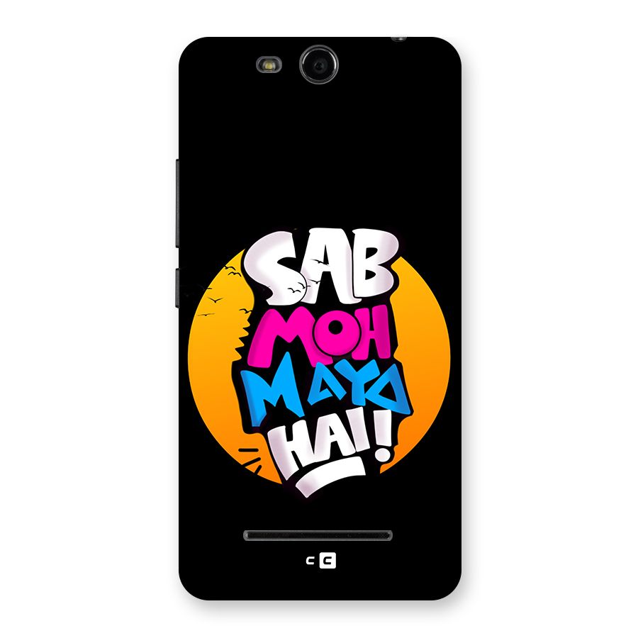 Sab Moh Maya Hai Back Case for Canvas Juice 3 Q392