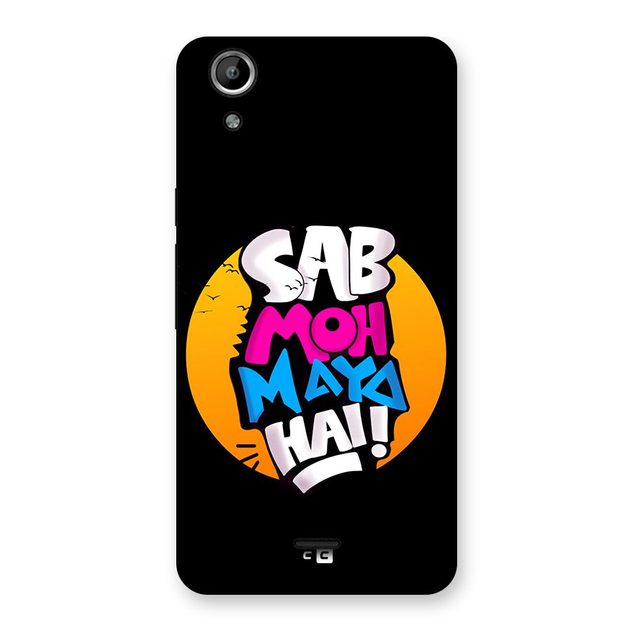 Sab Moh Maya Hai Back Case for Canvas Selfie Lens Q345