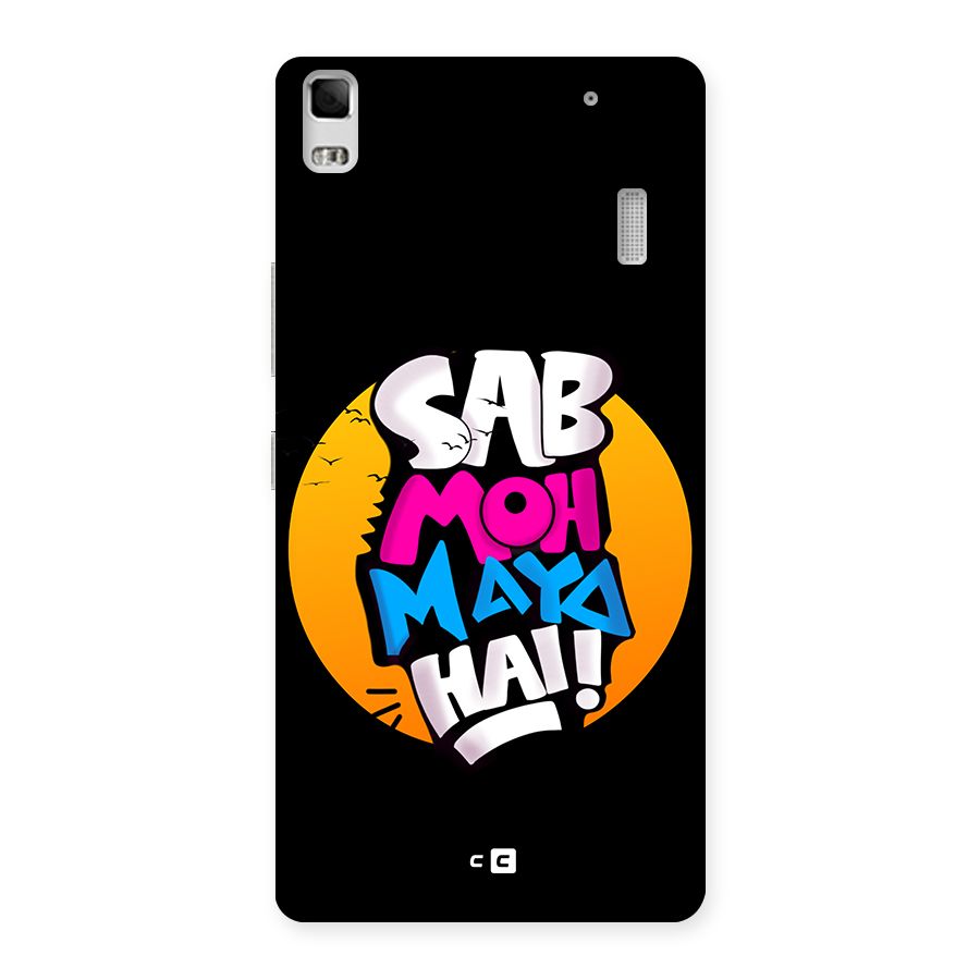 Sab Moh Maya Hai Back Case for Lenovo K3 Note