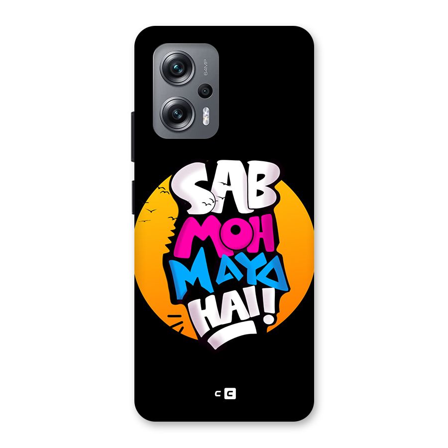 Sab Moh Maya Hai Back Case for Redmi K50i