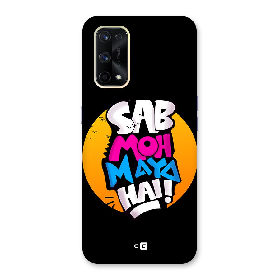 Sab Moh Maya Hai Glass Back Case for Realme X7 Pro