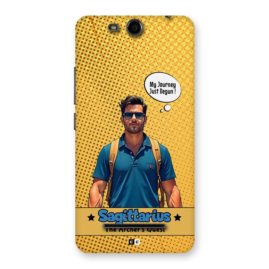 Sagittarius Quest Back Case for Canvas Juice 3 Q392