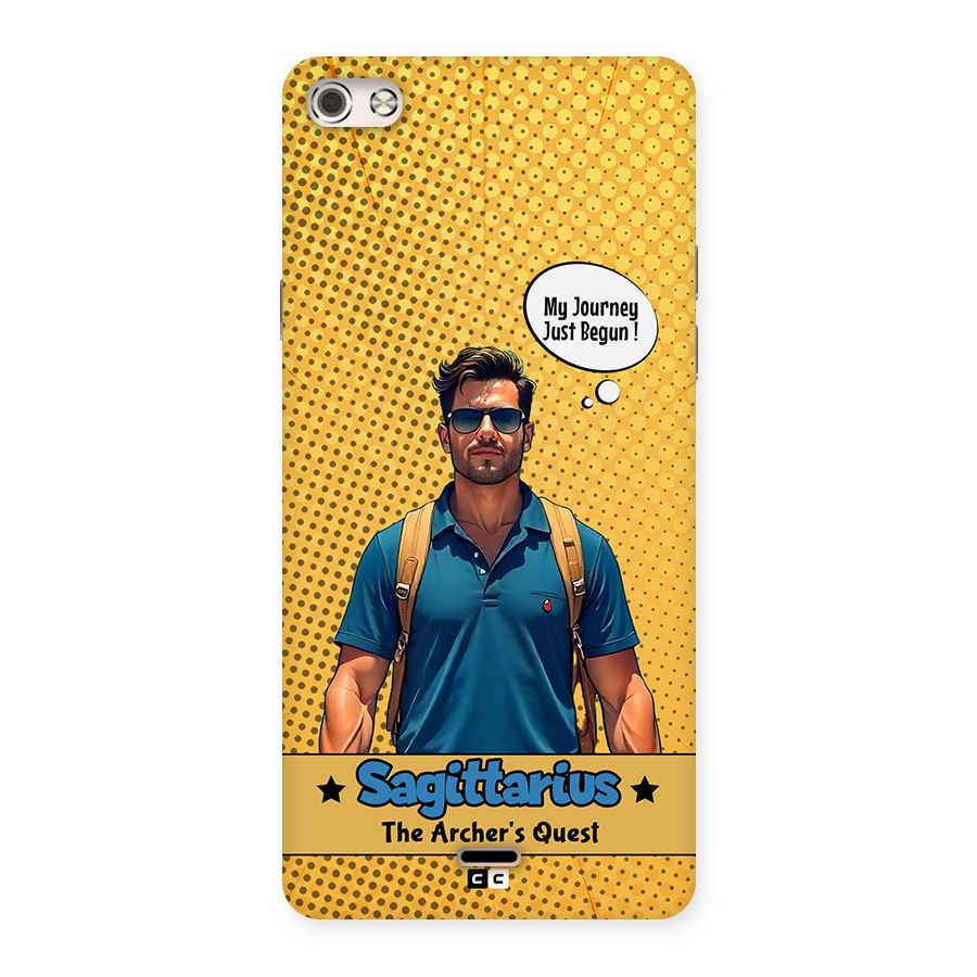 Sagittarius Quest Back Case for Canvas Silver 5