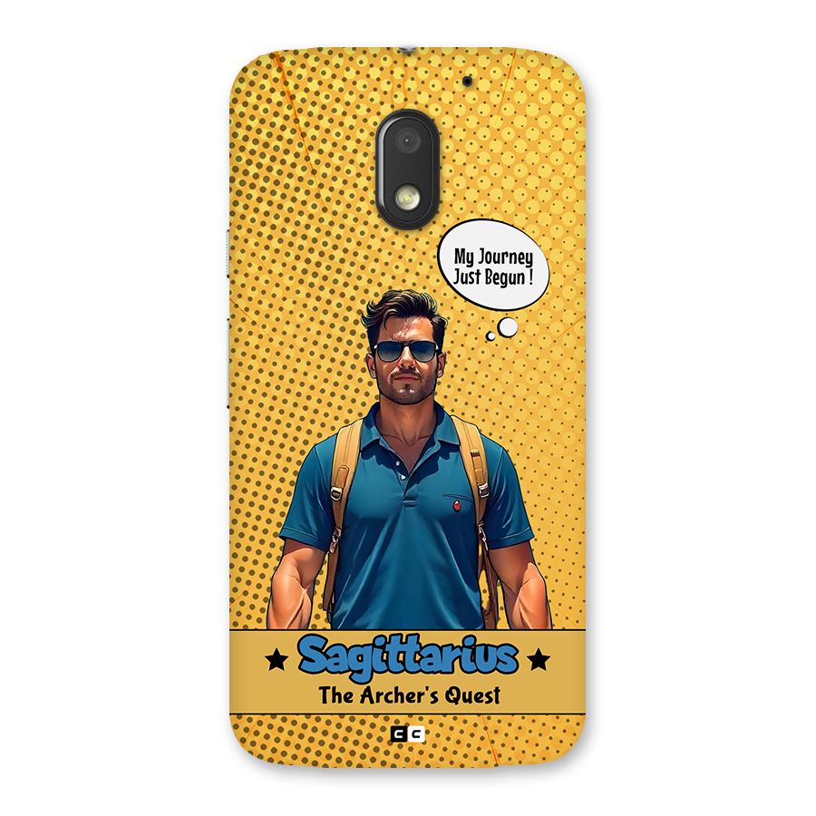 Sagittarius Quest Back Case for Moto E3 Power