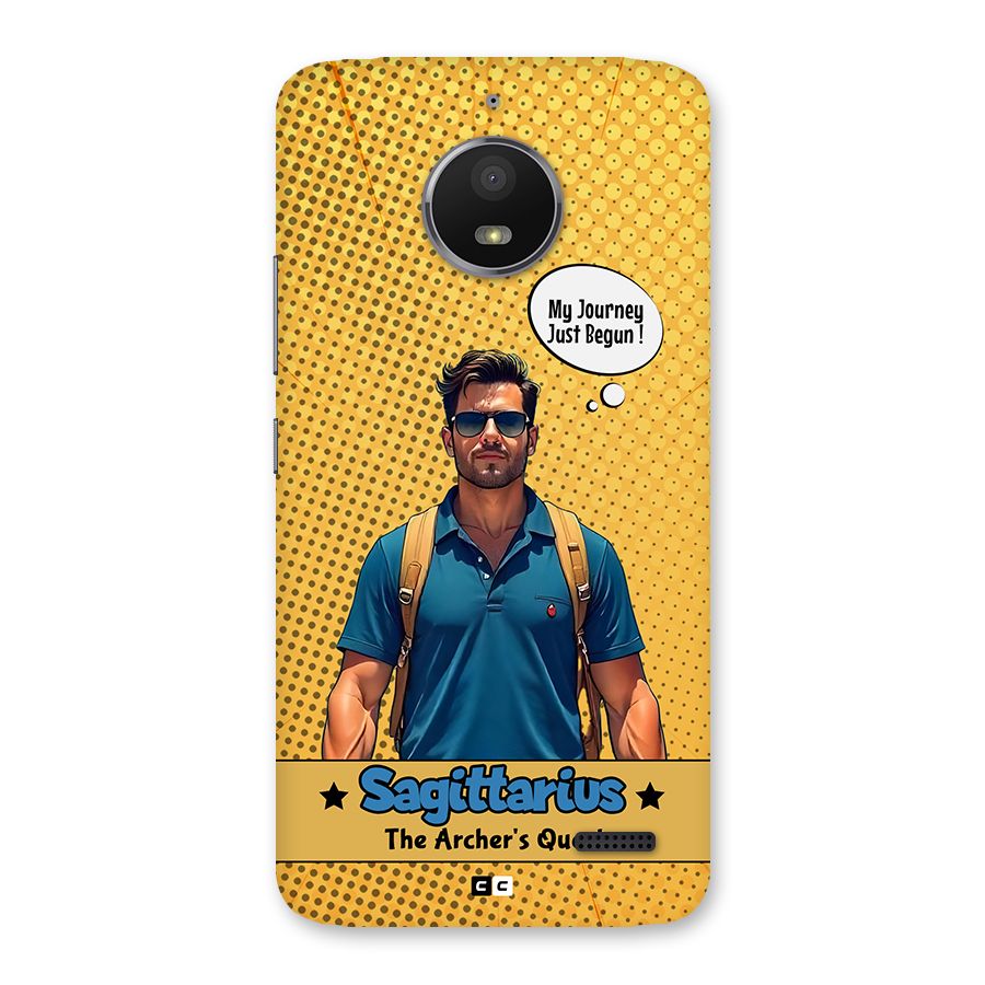Sagittarius Quest Back Case for Moto E4