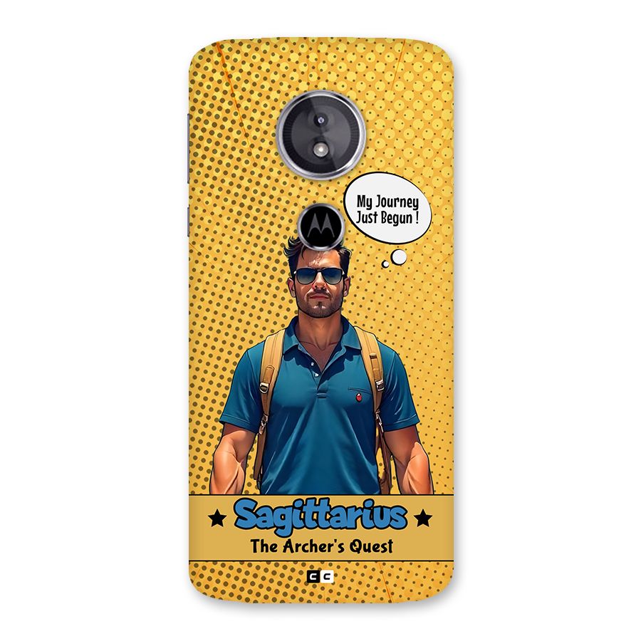 Sagittarius Quest Back Case for Moto E5